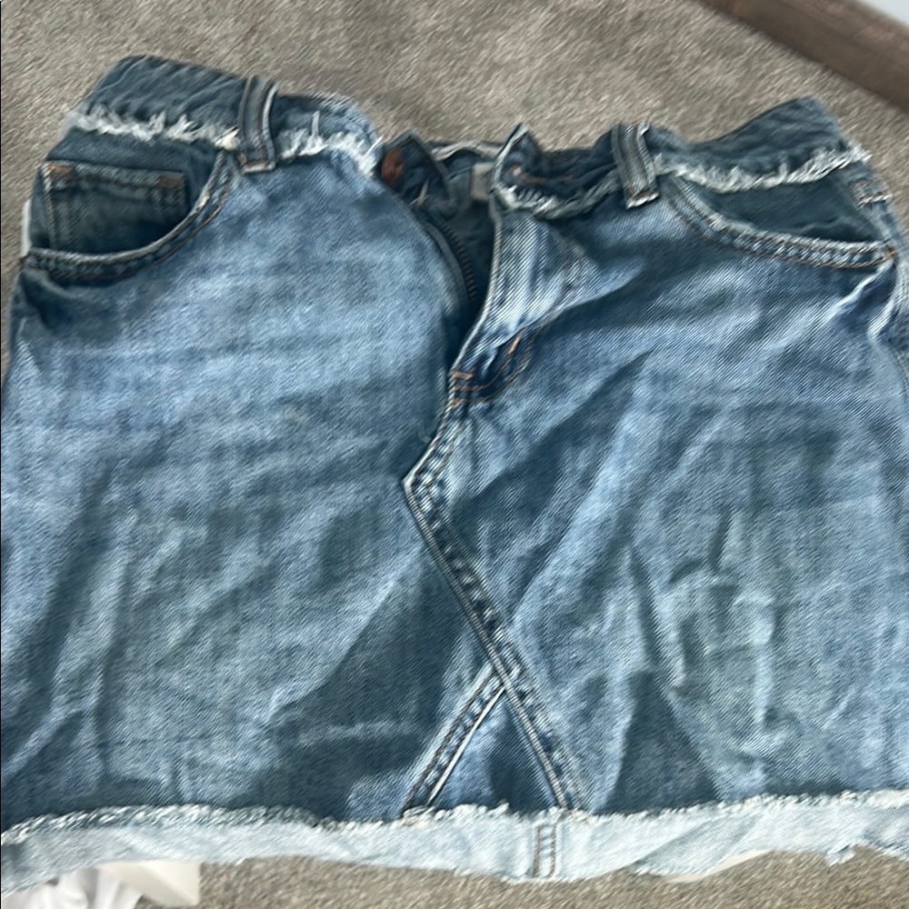 American Rag Blue Denim Skirt